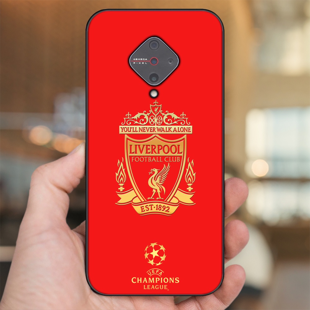 Ốp lưng Vivo S1 Pro viền đen in hình Liverpool FC