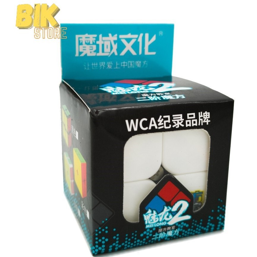 Rubik 2x2 Moyu Meilong Xoay Nhanh Mượt - Cục Robik 2×2 SPEED CUBE Bền Đẹp - Khối Robic 2 2 Nha Trang - MY01