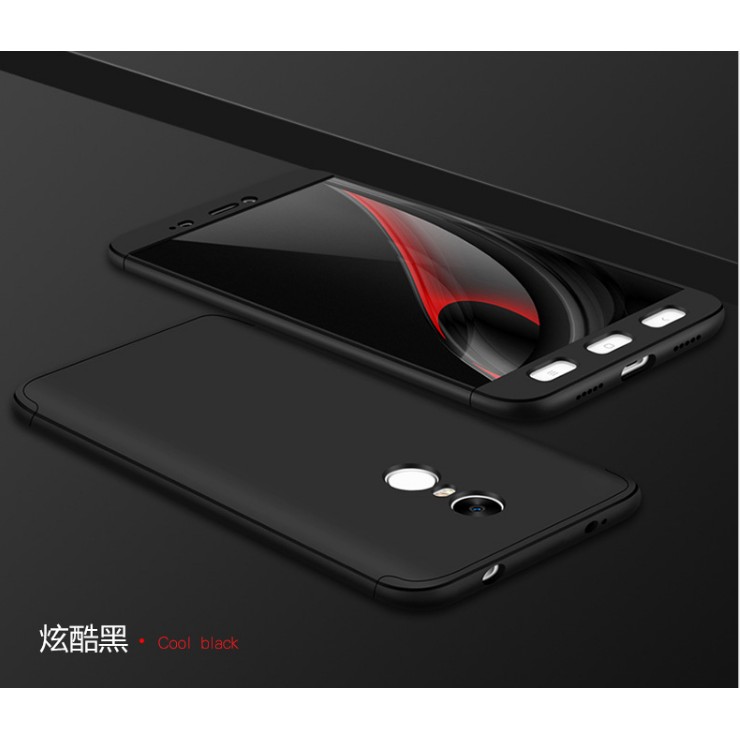 xiaomi note4x | ốp lưng xiaomi redmi note 4x 3mảnh bảo vệ 360 độ thời thượng ( tặng dán nano )