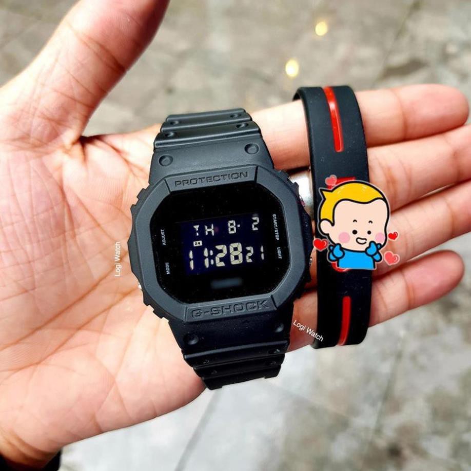 Đồng hồ nam Casio Gshock DW-5600BB-1CR –Chống nước 200m, Nam tính, 42mm, Đen huyền ảo | BigBuy360 - bigbuy360.vn