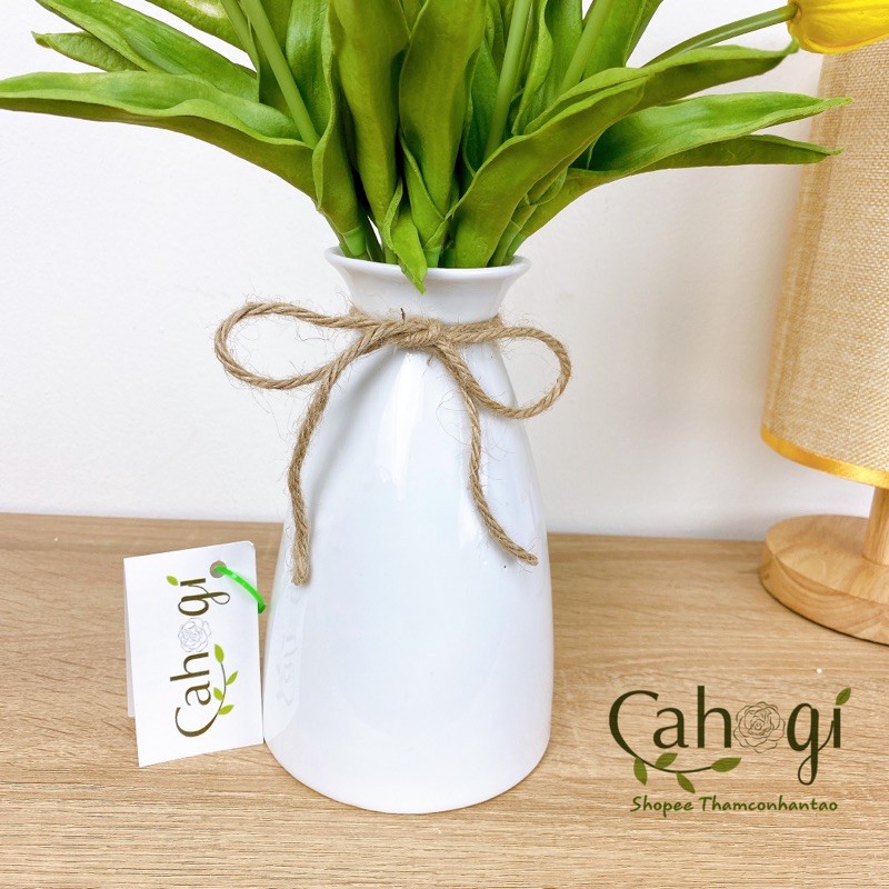 Bình Sứ Cắm Hoa - Lọ Hoa Thắt Nút
