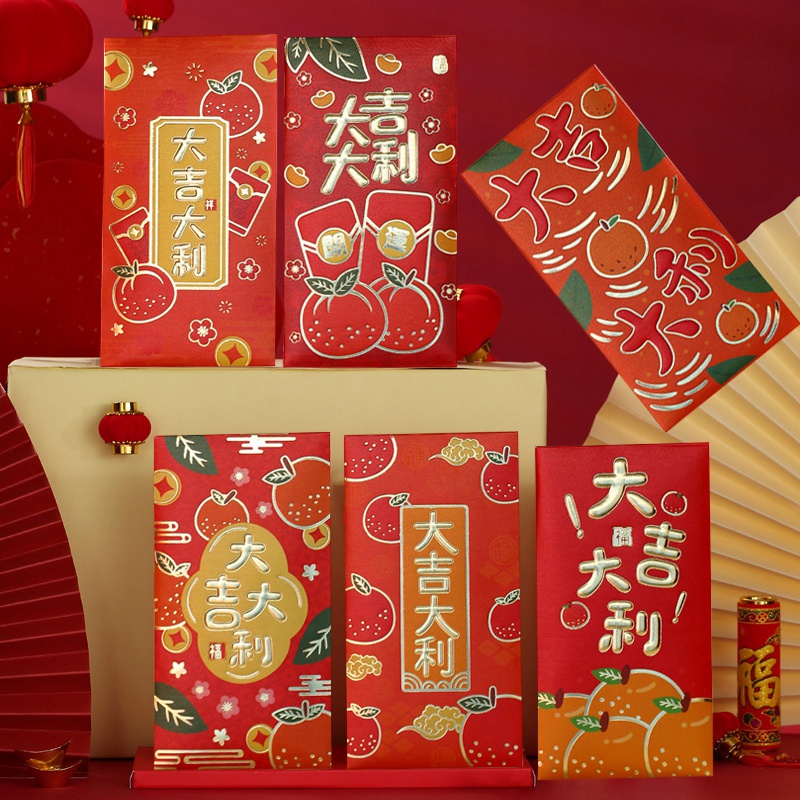 Bao Lì Xì Đỏ May Mắn Cho Năm Mới 2023