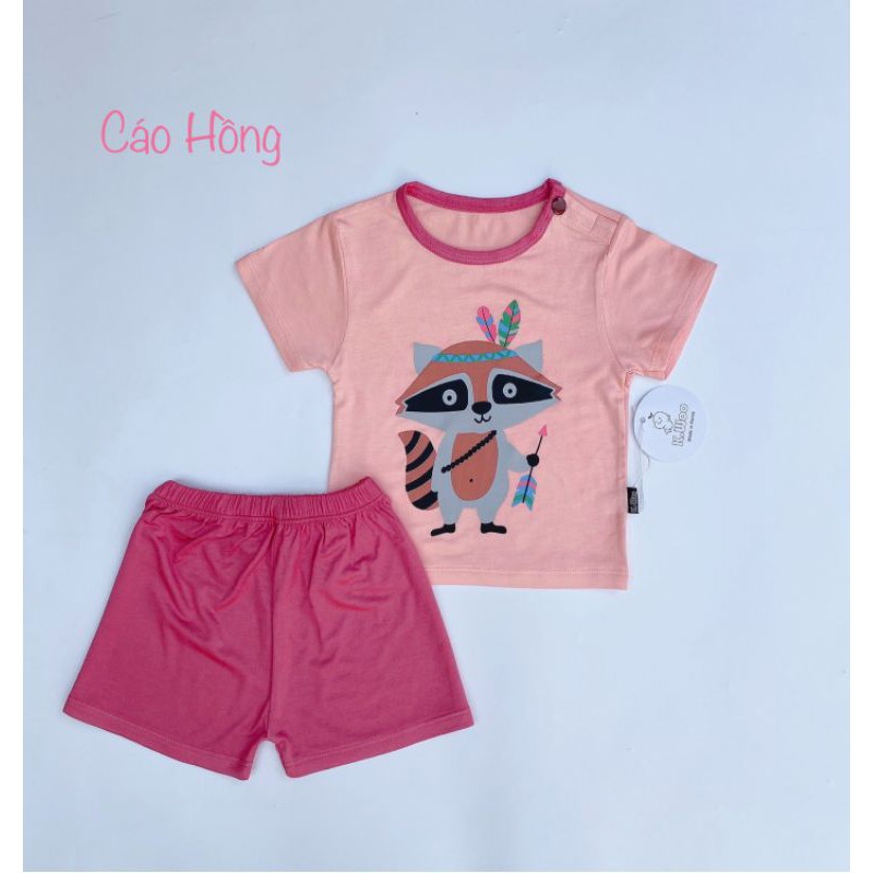 ( BEYE 09) Bộ thổ dân thun lạnh cao cấp bé trai gái (8-18kg)