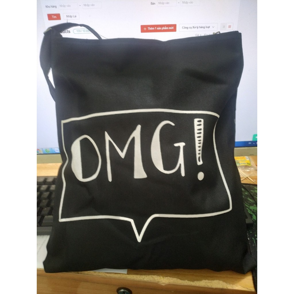 [Mã WAST10K giảm 10K đơn bất kỳ] Túi tote - OMG
