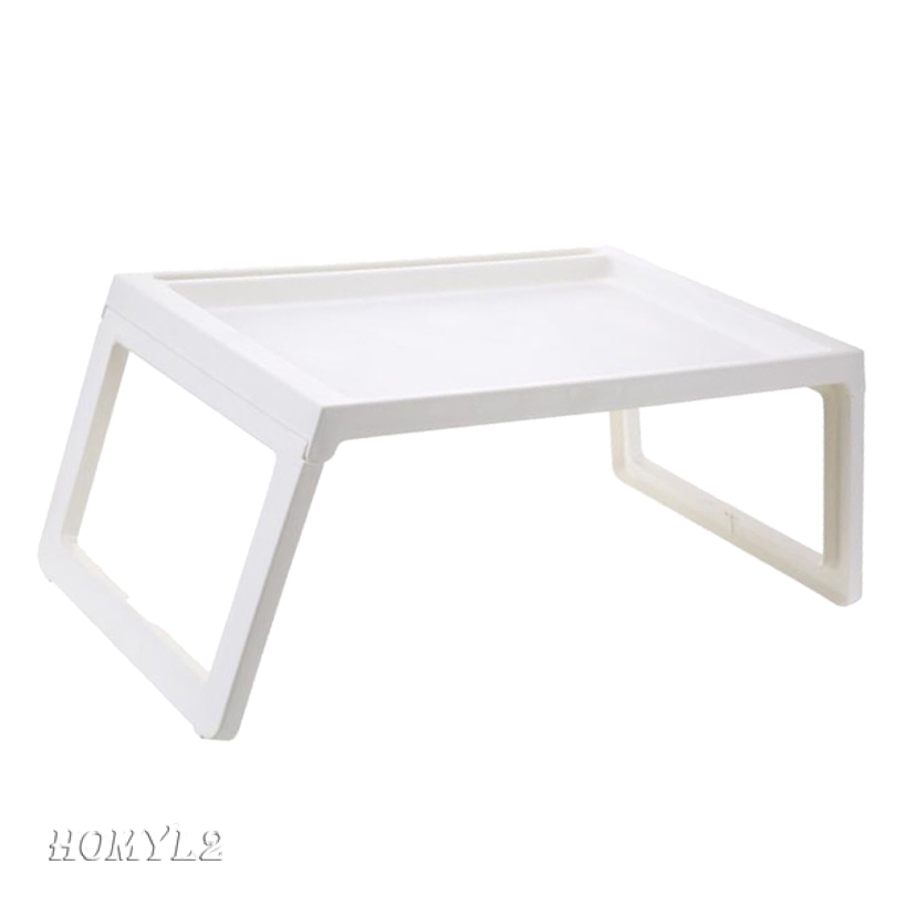 Foldable multi-purpose student desk bed lazy computer desk white White