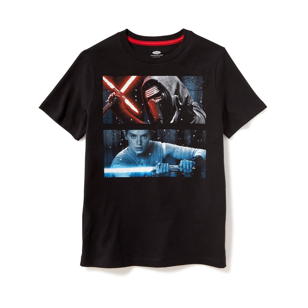 Áo bé trai chính hãng Old Navy nhập từ Mỹ - Star Wars Graphic Tee for Boys - Black