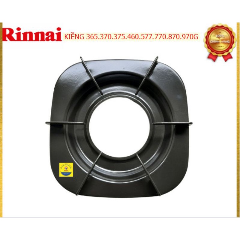 Bộ kiềng bếp gas đôi, Phù hợp với bếp gas Rinnai Mã hàng RV-365,375,370,660,287,260,770,460 chính hã