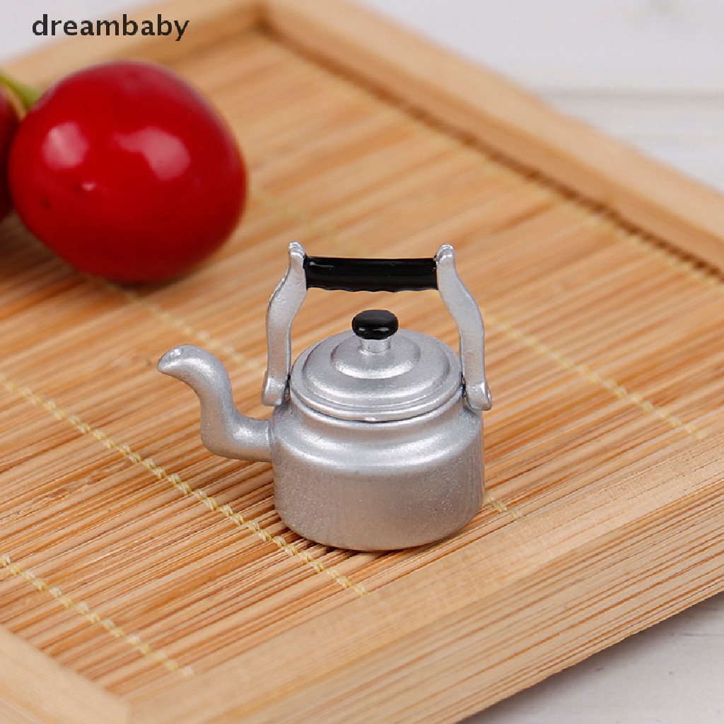 Ấm Đun Nước Mini Tỉ Lệ 1: 12 Trang Trí Nhà Búp Bê