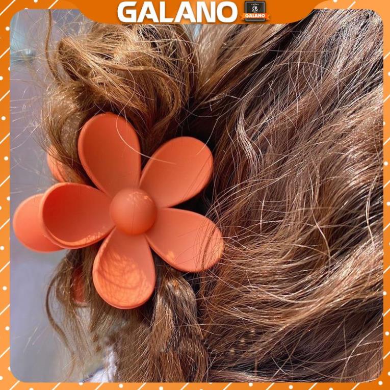 Kẹp Tóc Càng Cua GALANO Kẹp Tóc Hàn Quốc Họa Tiết Hoa Cúc Nhiều Màu Cực Xinh Cho Nữ FAH-001416