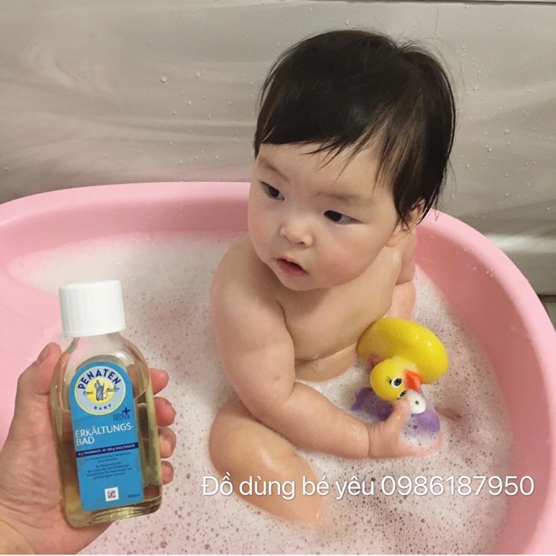 Tinh dầu tràm tắm chống cảm Penaten Đức 125ml [ babyboo]