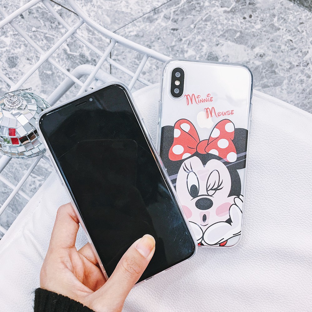 Ốp điện thoại silicon mềm họa tiết hoạt hình cho Iphone 11 promax 6s 7 8 plus iphone X XR XS MAX iphone 12 pro max