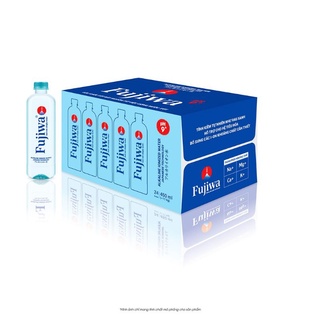 Nước ION Kiềm Fujiwa 450ml thùng 24 chai