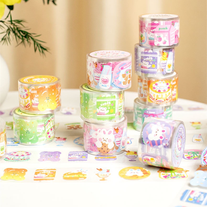 Miếng Dán Trang Trí Thủ Công Họa Tiết Cô Gái Dễ Thương