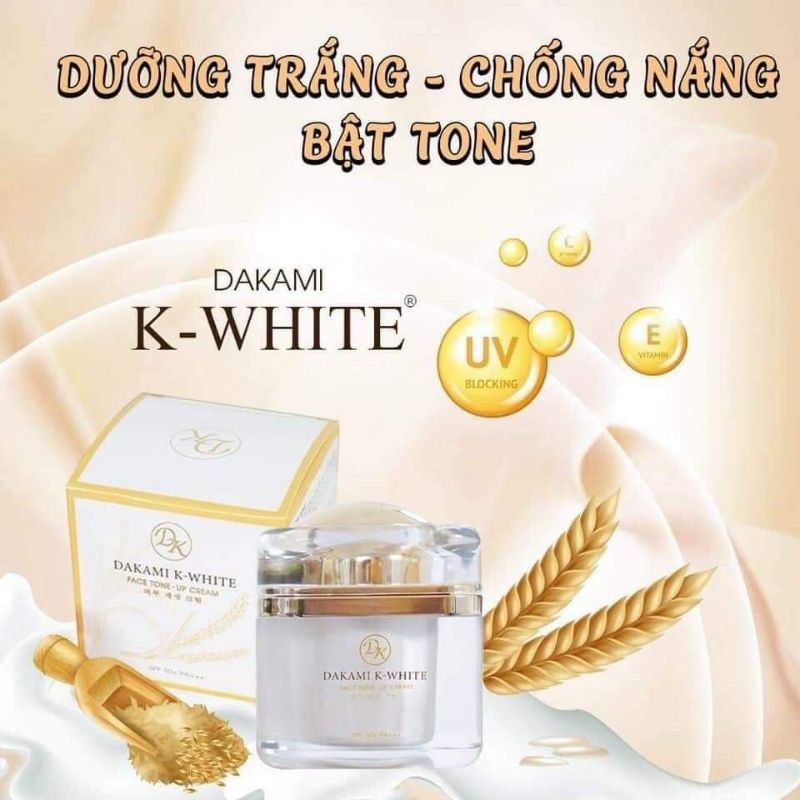 Kem Ngày Dakami K-White Chính Hãng Mua 2 Tặng 1