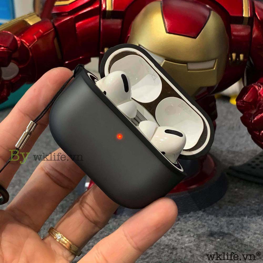 Vỏ Case Airpods Pro LIKGUS Nhám Mờ Chống Vân Chống Sốc