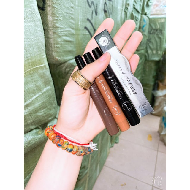 COMBO 2 CÂY CHÌ PHẨY SỢI LÔNG MÀY 4D THẦN THÁNH PHIÊN BẢN MỚI NHẤT 2019