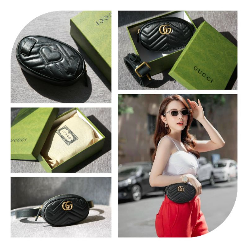 Túi đeo chéo G.C Beltbag MM sz17cm vừa ip phong cách cá tính chất chơi