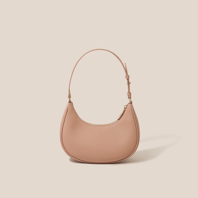 Túi Xách Kẹp Nách Hình Bán Nguyệt Dễ Thương Xinh Xắn Cho Nữ