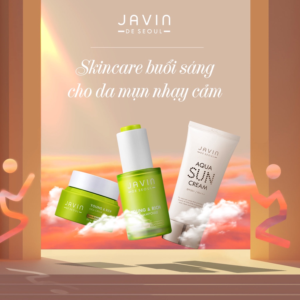 Tinh chất Ampoule Hàn Quốc Javin De Seoul Young & Rich Cica chai 30ml