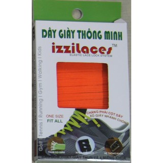 Dây giày thông minh izzilaces Cam