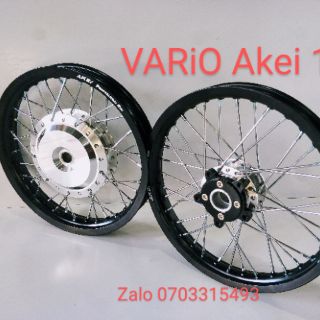 BÁNH CĂM VARiO150,125, AB,ViSON... Niền Nhôm AKei14 Sài lại Vỏ Zin