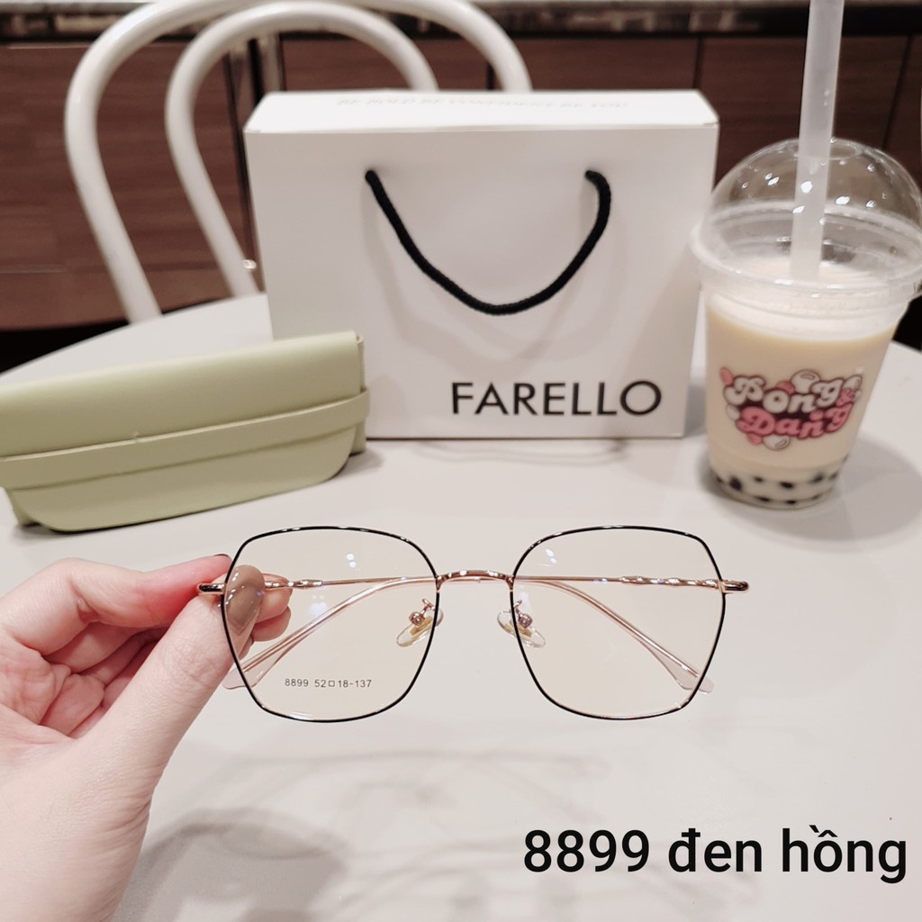 Gọng kính cận nữ Lilyeyewear kim loại, mắt vuông đa giác, nhiều màu - Y8899 | BigBuy360 - bigbuy360.vn