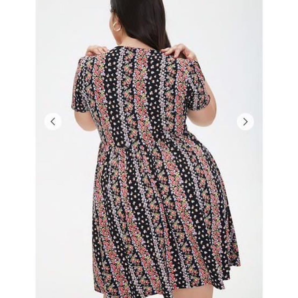 Đầm Hoa nhí F21 PLUS xuất xịn OUTLET SALE