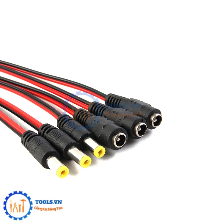 Jack Nguồn DC, Jack Nguồn Camera Đực/Cái 5.5x2.1mm