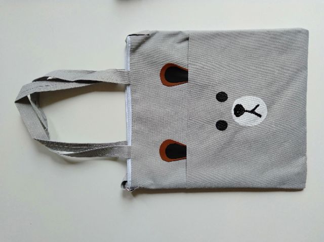 TOTE CHÉO ĐEO VAI HÌNH GẤU DỄ THƯƠNG TT01