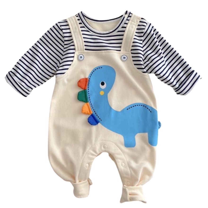 Bộ body Sleepsuit cho bé trai HINATA - Chất vải mềm mịn thoáng khí BF22