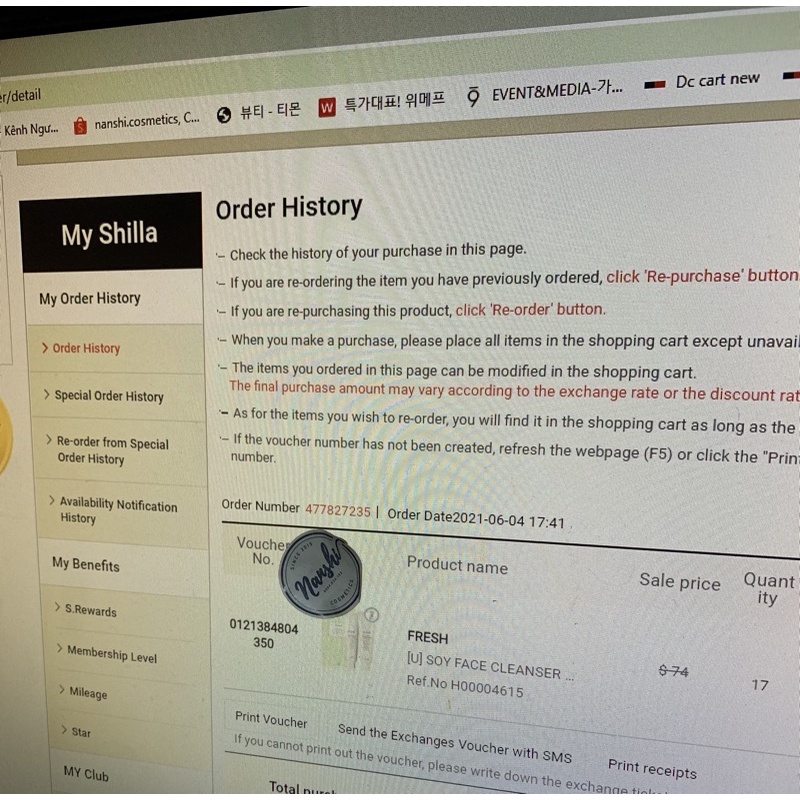 Sữa rửa mặt FRESH Soy Face Cleanser 400ml