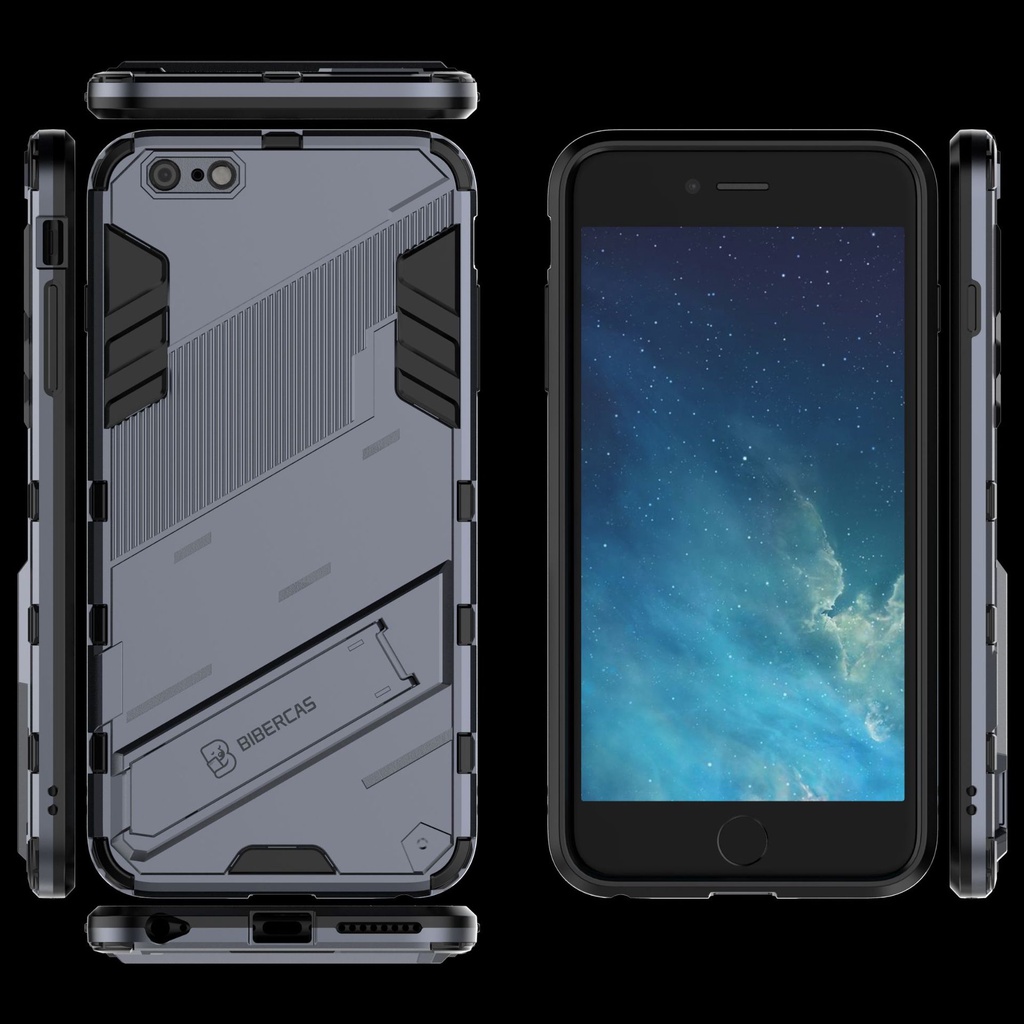 Ốp Iphone 6/ iphone 6s chống sốc cao cấp Ironman Ver5 cực ngầu bảo vệ camera chống xem video 2 chiều cao cấp