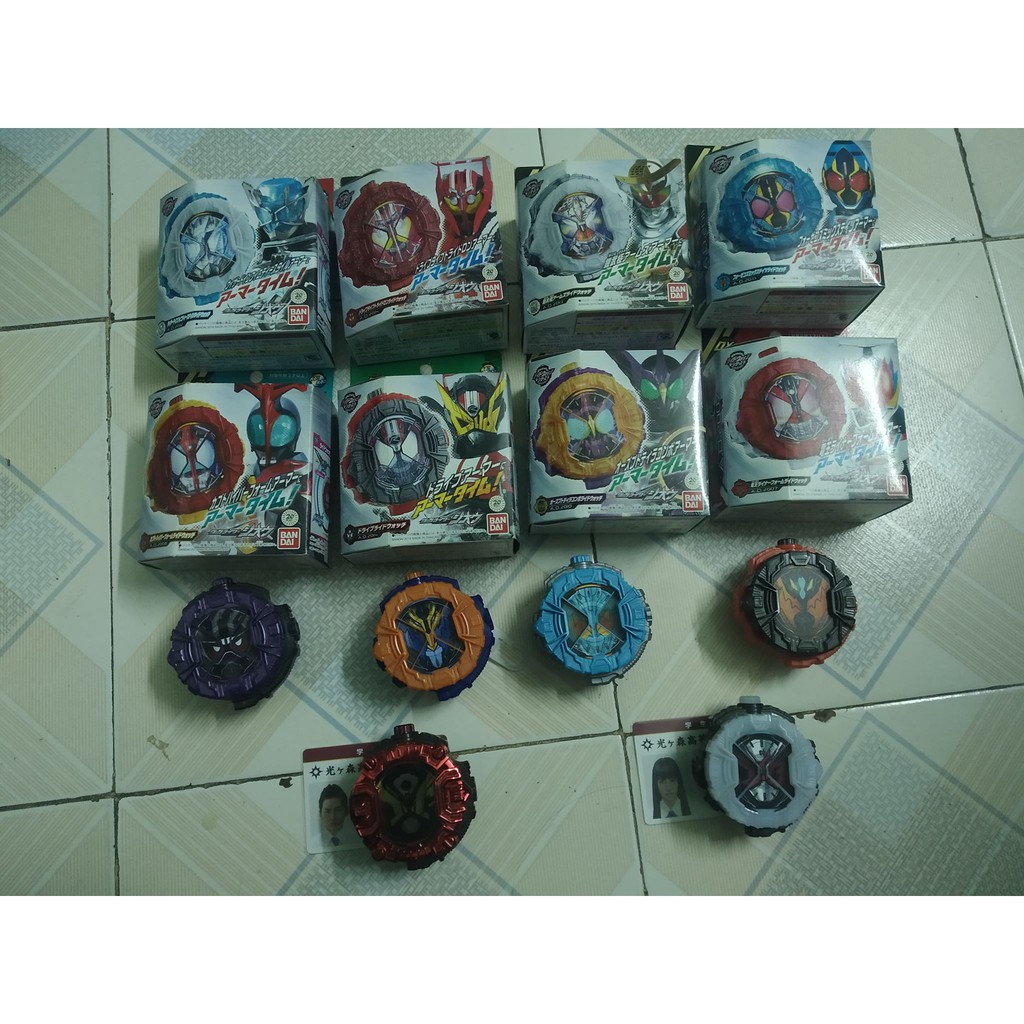 Tổng hợp đồ chơi ridewatch - kamen rider zi o