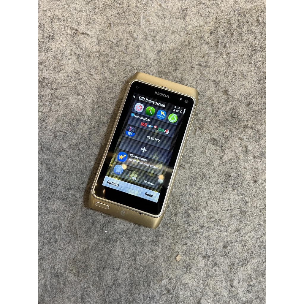 Điện thoại Nokia T7 Gold Chính hãng