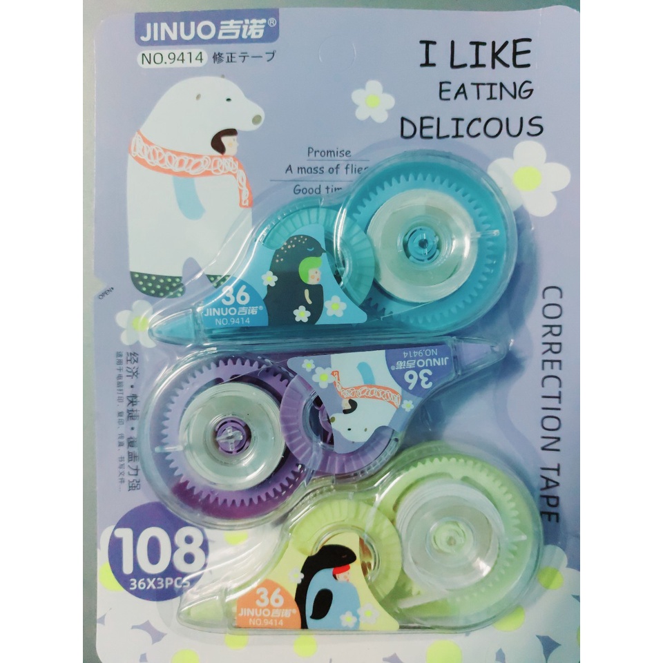 Vỹ 3 Cây Bút Xóa Kéo