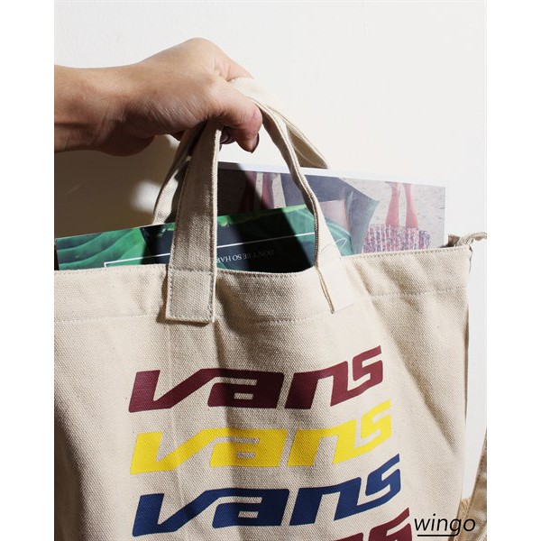 Túi Vans Tote Bag Logo Cream