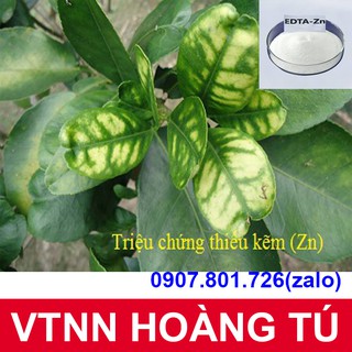 Vi lượng Kẽm Chelate VTNN HOANG TU (Zn-EDTA-15) tan hoàn toàn trong nước (gói 100g)