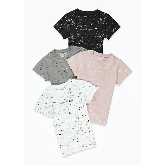 Set 4 áo phông bé trai Matalan/tách lẻ