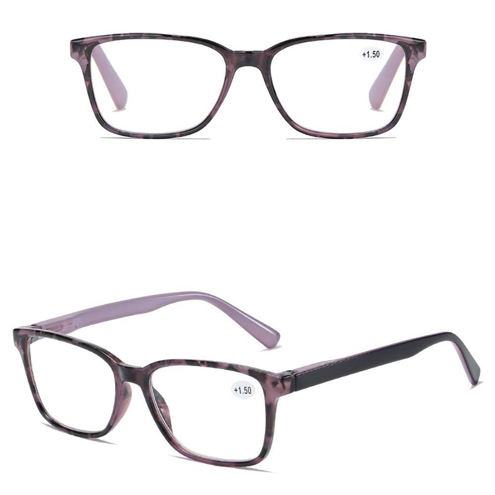 Kính Đọc Sách Chống Bức Xạ Bằng Nhựa Resin Chống Bức Xạ In Họa Tiết Da Báo Phong Cách Retro Cho Nam Và Nữ