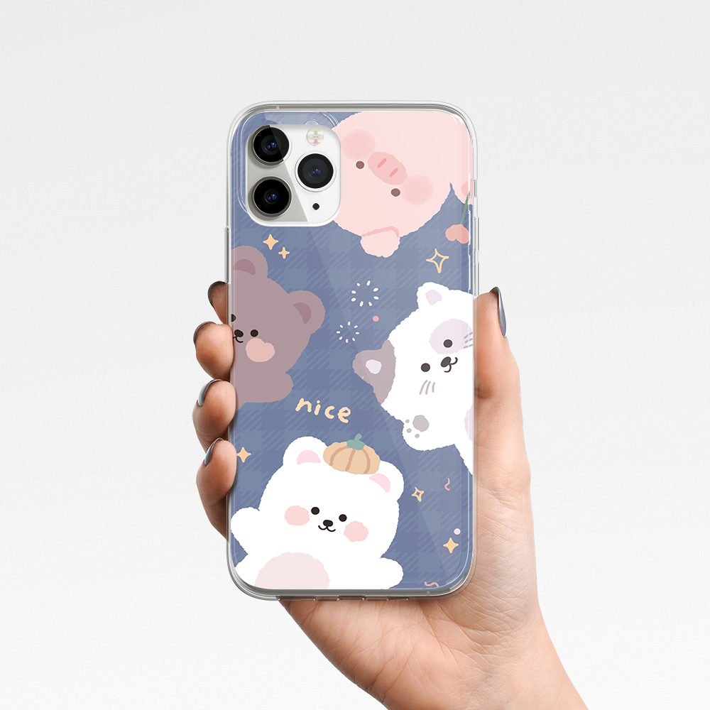 Ốp lưng bằng TPU cho iPhone 12 PRO MAX iPhone 11 pro max iPhone x xr xs max iPhone 8 plus 7 plus SE2020 6 6s Plus