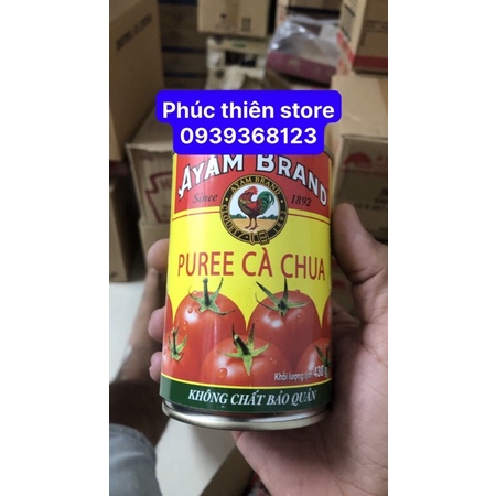 Puree cà chua hiệu AYAM – hộp 230g