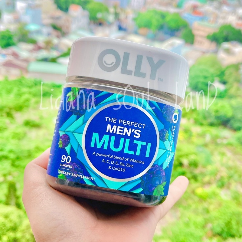 Kẹo dẻo bổ sung Vitamin tổng hợp cho Nam giới Olly Men's Multi Mỹ
