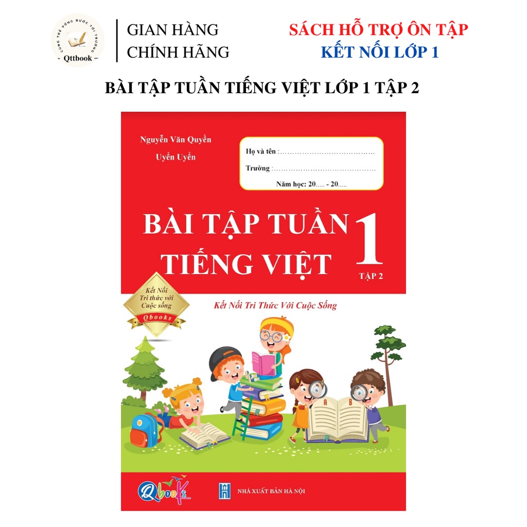 Sách -  - Bài tập tuần tiếng việt 1 tập 2