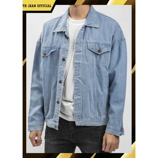 Áo Khoác Bò Jean Unisex Trơn cá tính phong cách ulzzang chống nắng