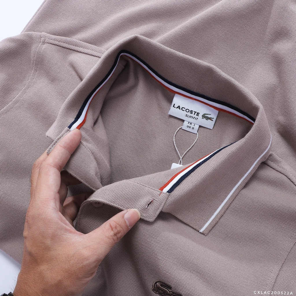 Áo Polo nam ngắn tay LCST,Form Slimfit,chất vải cotton dệt dư xịn cao cấp,co dãn 4 chiều,thấm hút mồ hôi,Hàng VNXK
