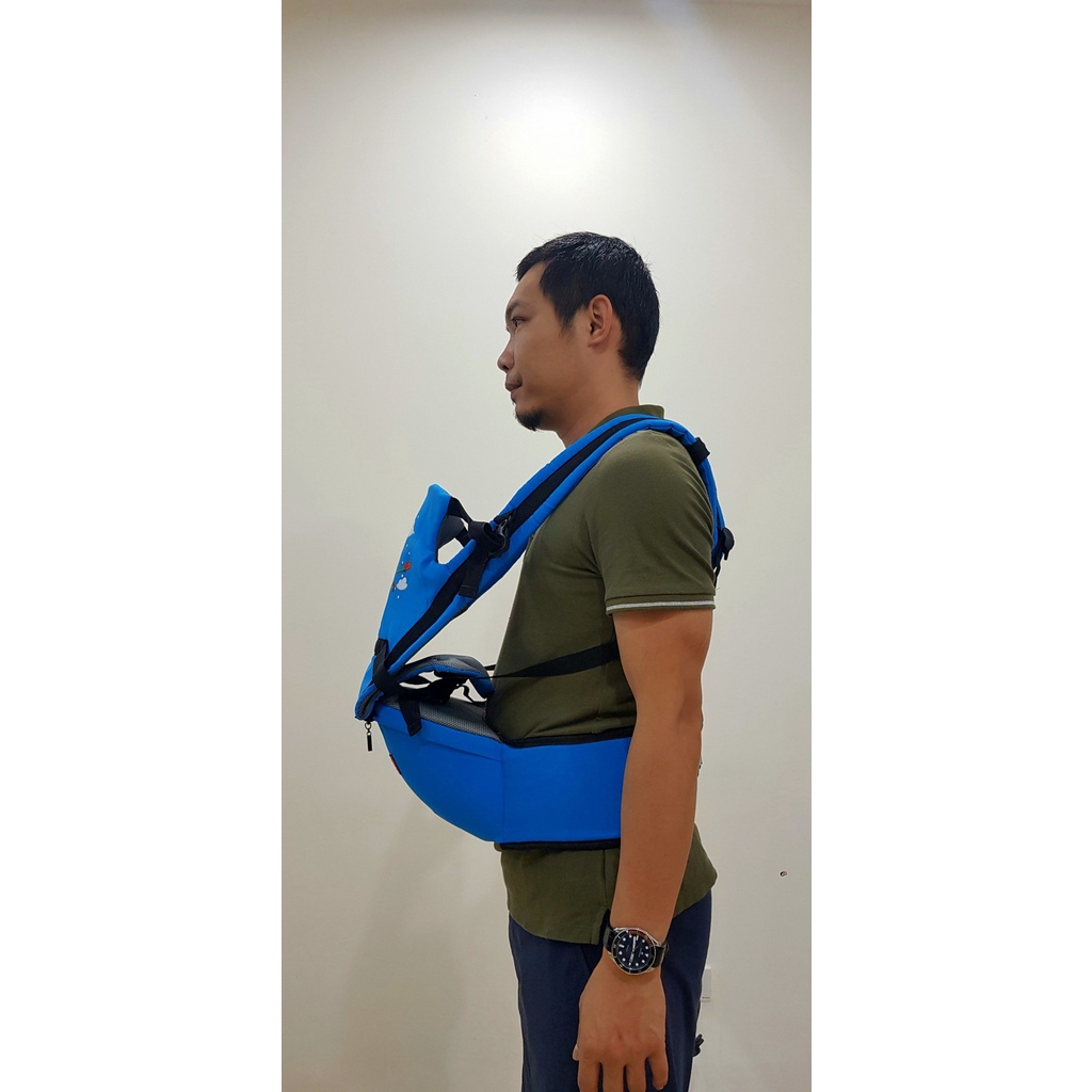 Địu Royal 2 chức năng 4 tư thế có đỡ cổ dành cho bé nhỏ tháng