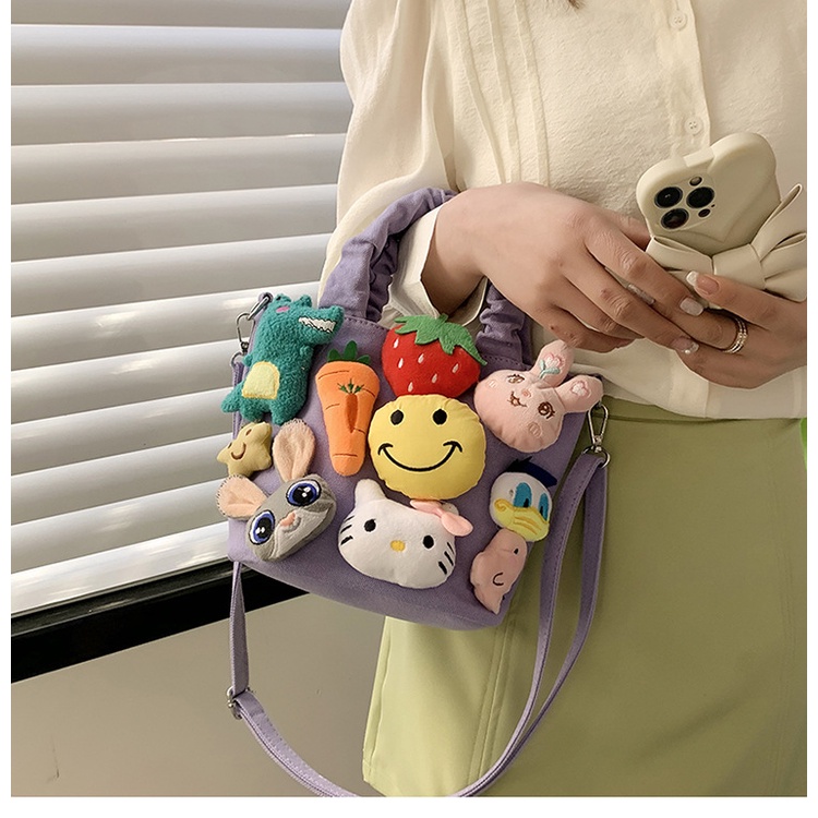 Túi đeo vai IELGY kiểu dáng hoạt hình dễ thương thời trang cho nữ