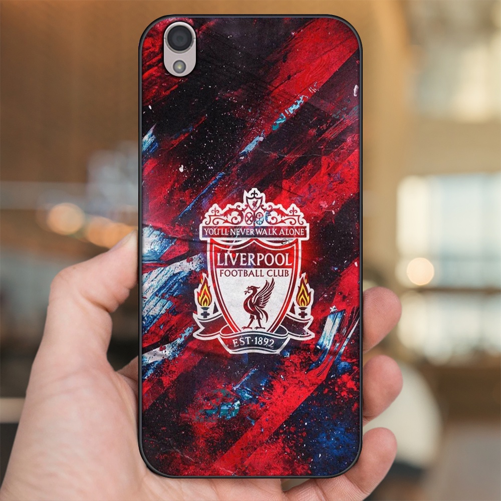 Ốp lưng Oppo A37 Neo 9, F1 Plus viền đen in hình Liverpool FC