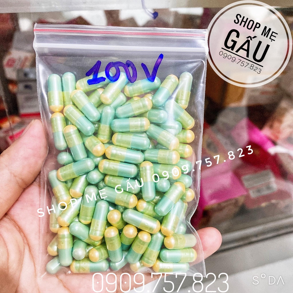 Sỉ 100v nhộng nhỏ trộn kem