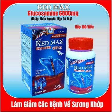 VIÊN UỐNG BỔ KHỚP REDMAX _ngăn ngừa thoái hóa, giảm đau xương khớp, tê bì chân tay